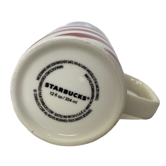 Starbucks Holiday Candy Cane Striped Coffee Mug - Picture 7 of 7